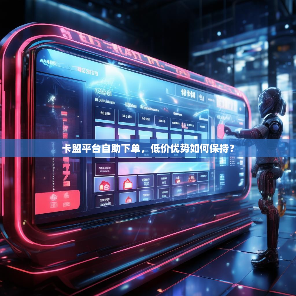 卡盟平台自助下单，低价优势如何保持？
