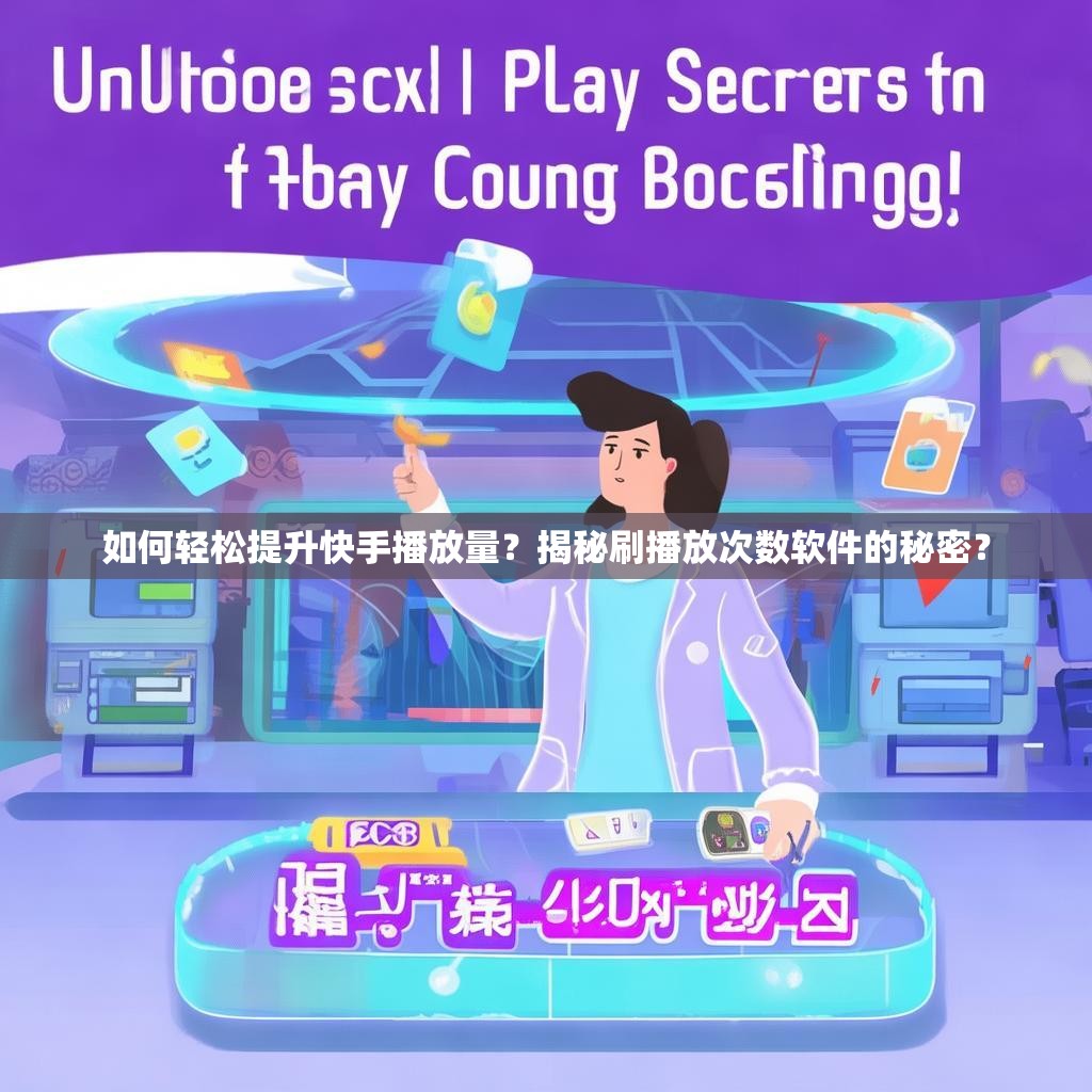 如何轻松提升快手播放量？揭秘刷播放次数软件的秘密？