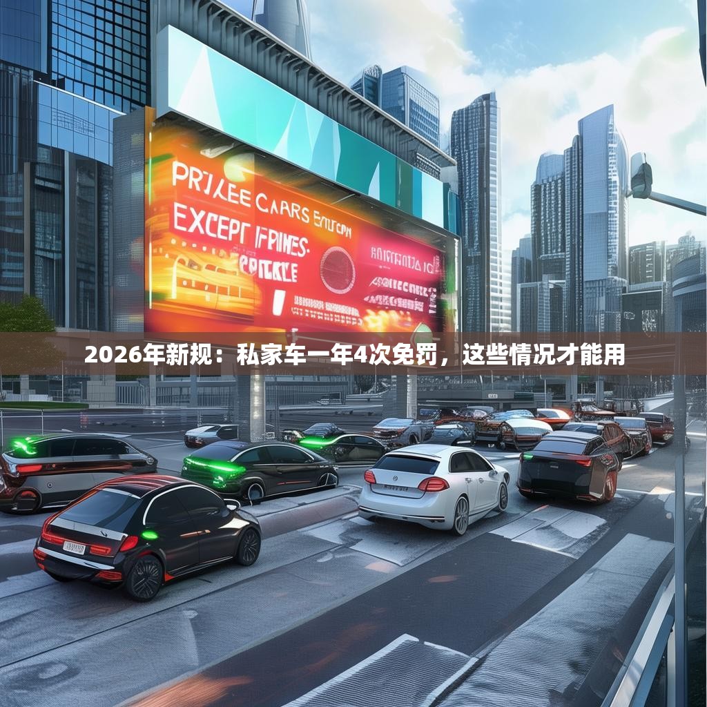 2026年新规：私家车一年4次免罚，这些情况才能用
