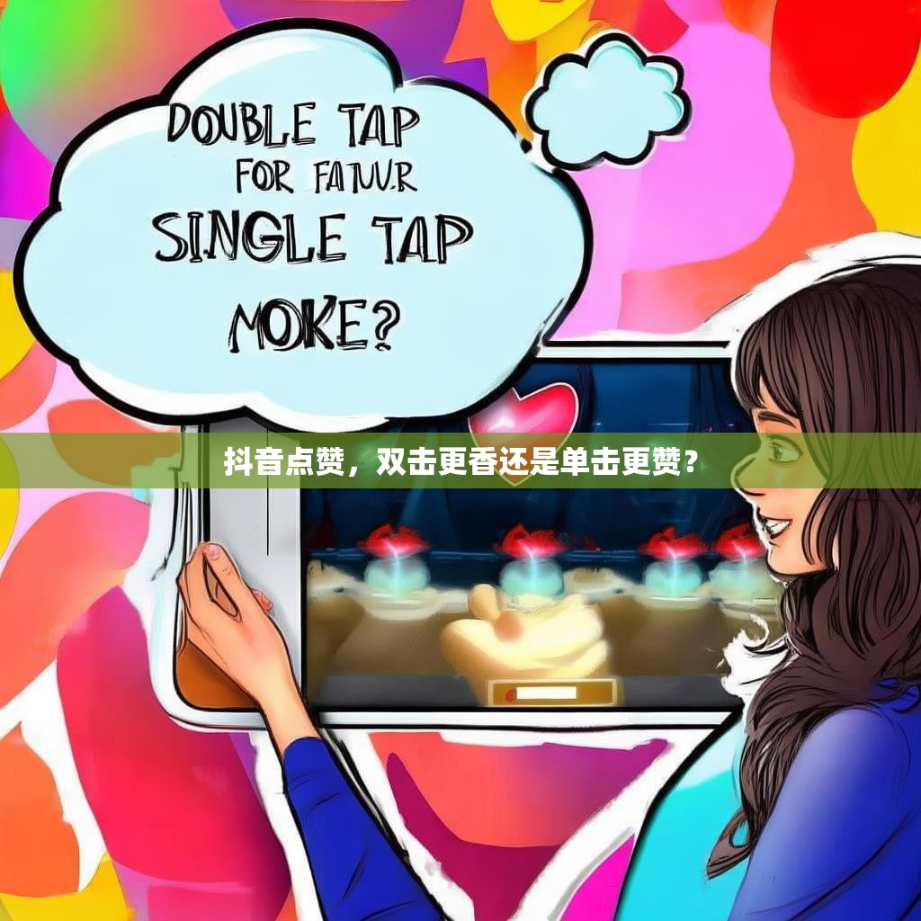 抖音点赞，双击更香还是单击更赞？
