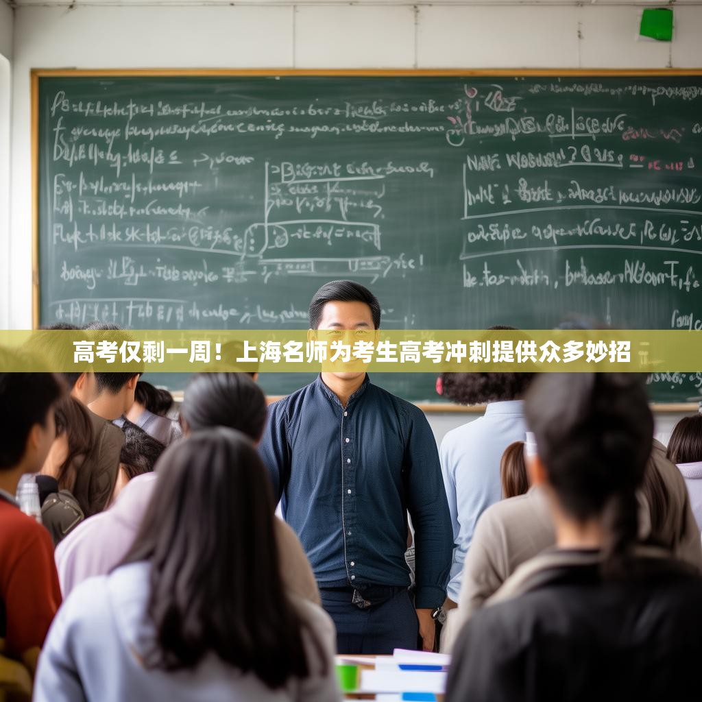高考仅剩一周！上海名师为考生高考冲刺提供众多妙招