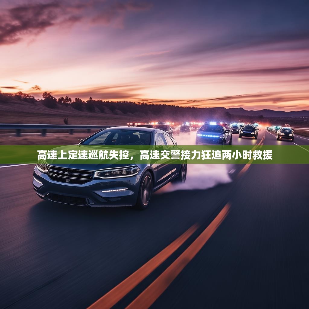 高速上定速巡航失控，高速交警接力狂追两小时救援