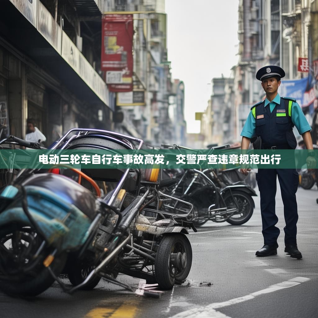 电动三轮车自行车事故高发，交警严查违章规范出行