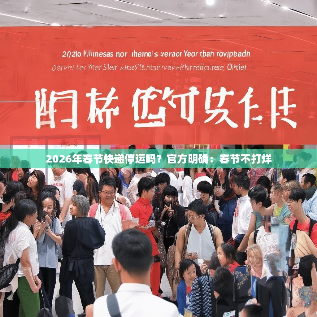2026年春节快递停运吗？官方明确：春节不打烊