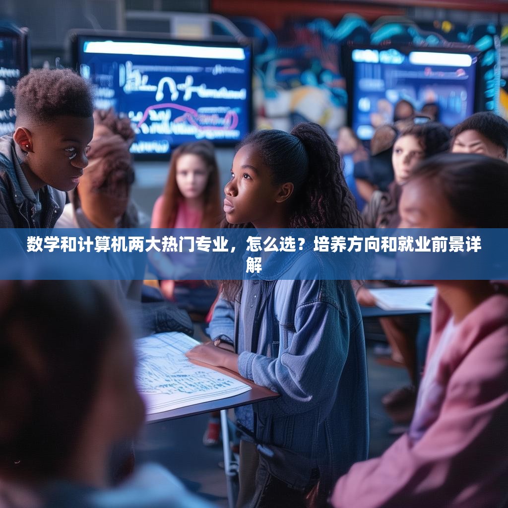 数学和计算机两大热门专业，怎么选？培养方向和就业前景详解
