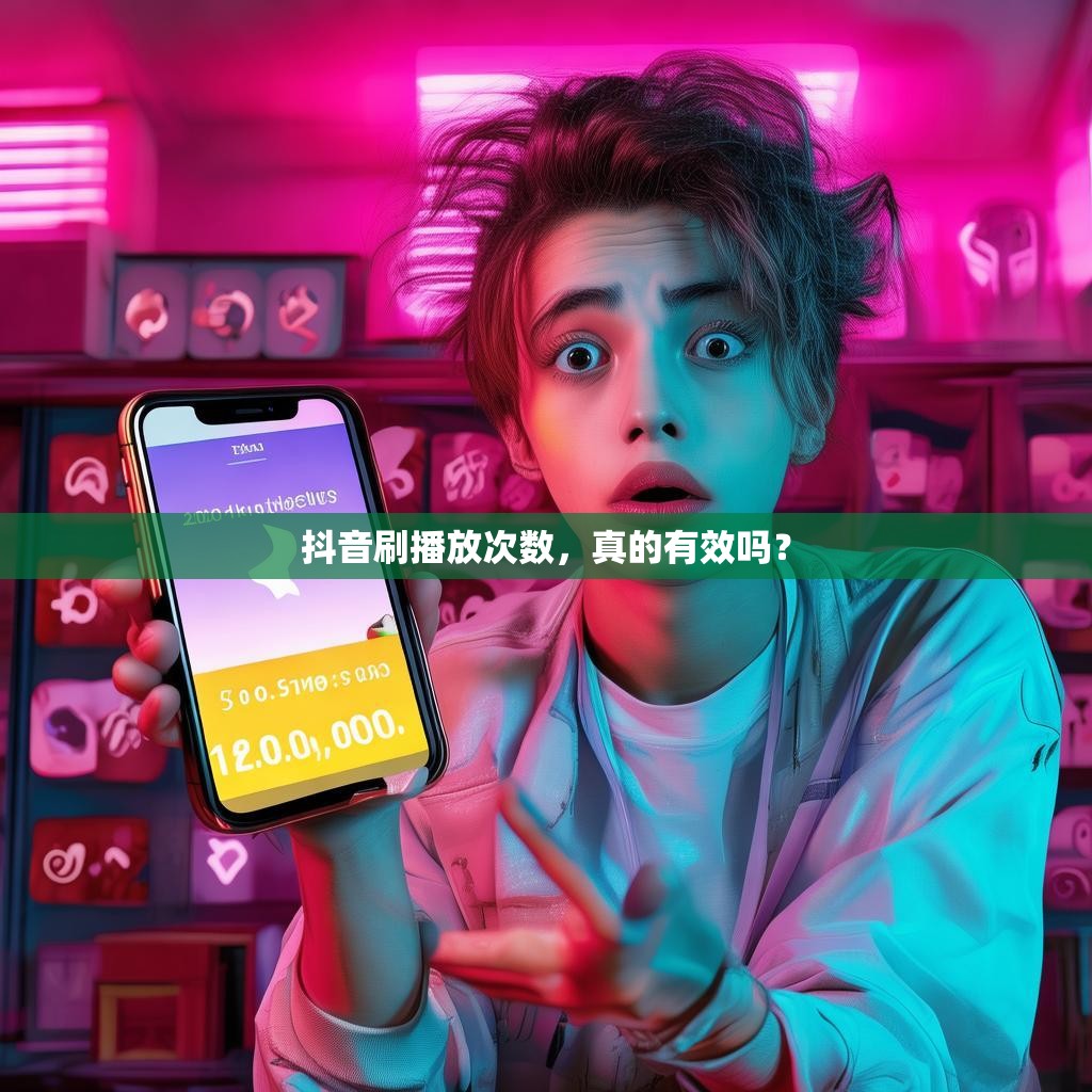 抖音刷播放次数，真的有效吗？