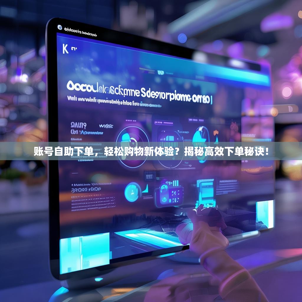 账号自助下单，轻松购物新体验？揭秘高效下单秘诀！