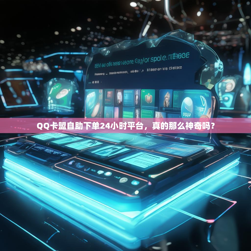 QQ卡盟自助下单24小时平台,真的那么神奇吗?