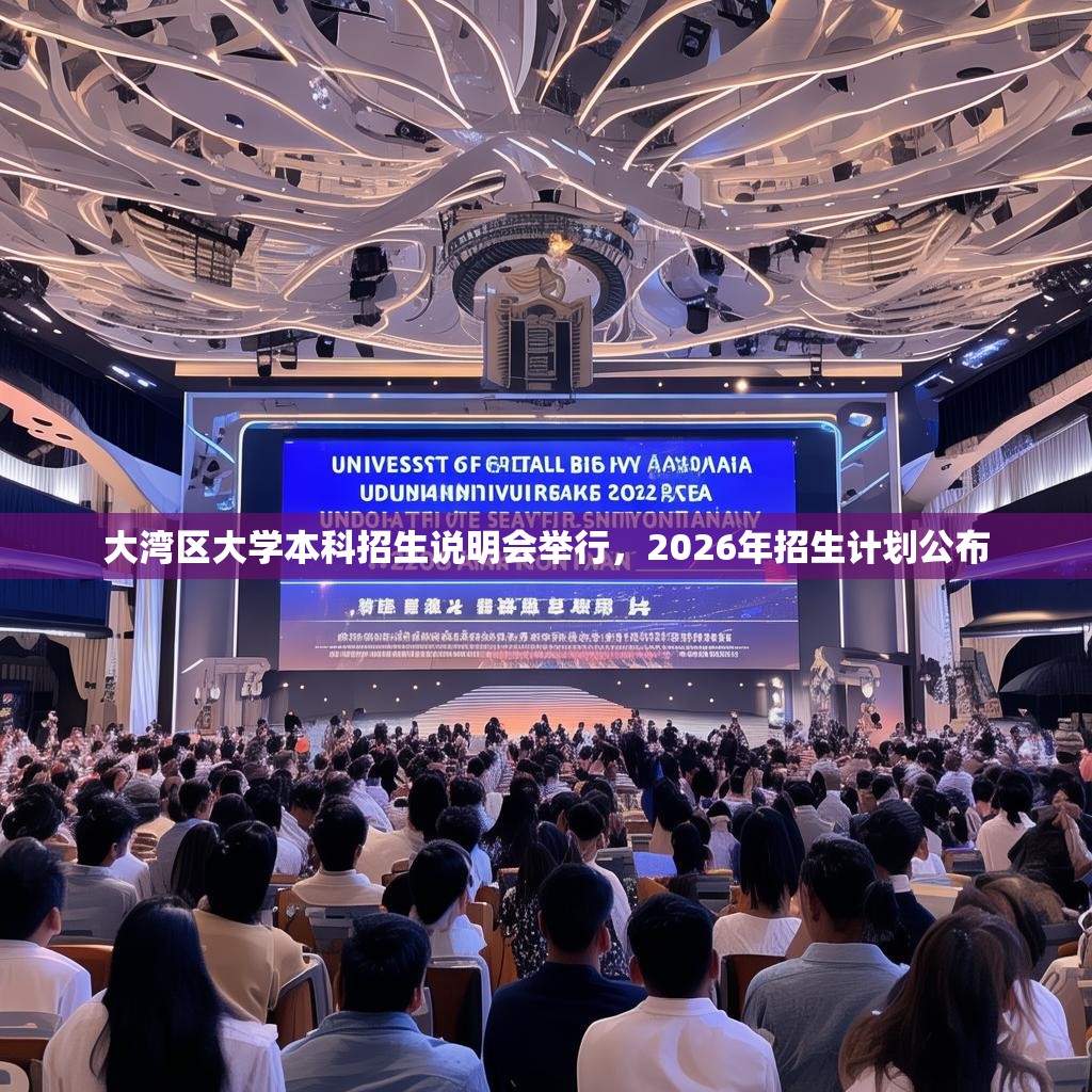 大湾区大学本科招生说明会举行，2026年招生计划公布