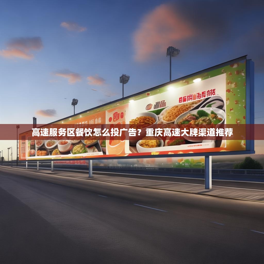 高速服务区餐饮怎么投广告？重庆高速大牌渠道推荐