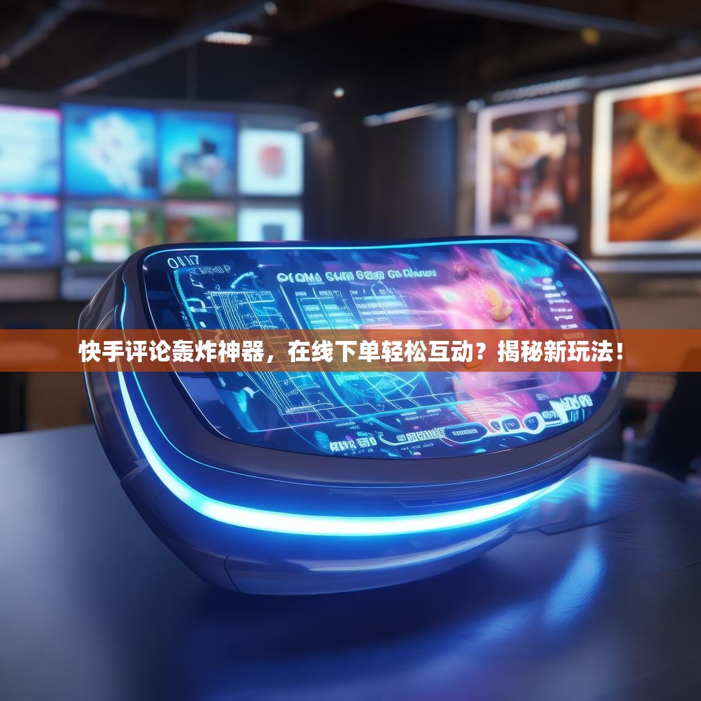 快手评论轰炸神器，在线下单轻松互动？揭秘新玩法！