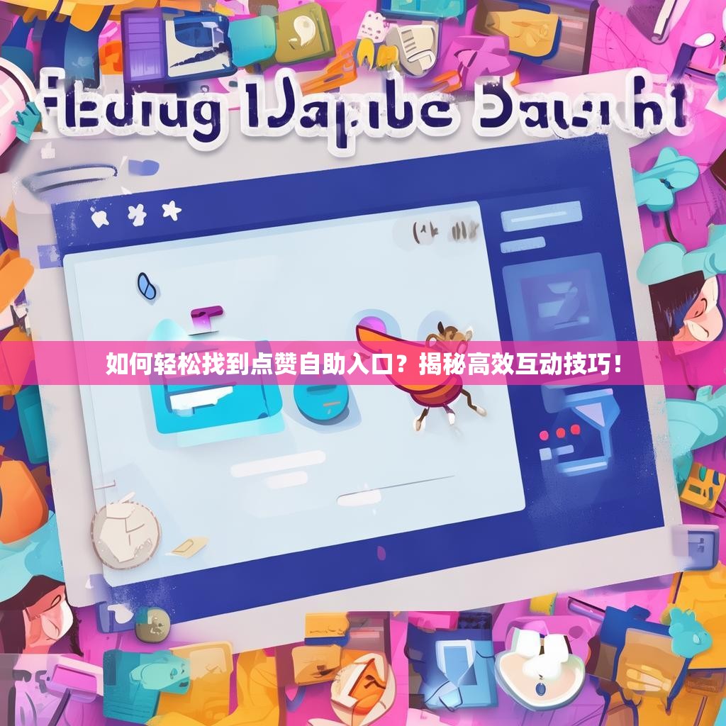 如何轻松找到点赞自助入口？揭秘高效互动技巧！