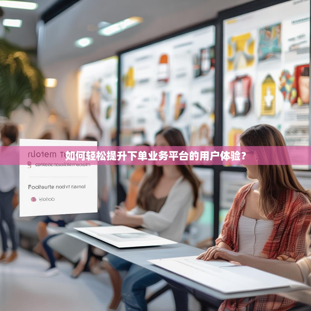 如何轻松提升下单业务平台的用户体验？