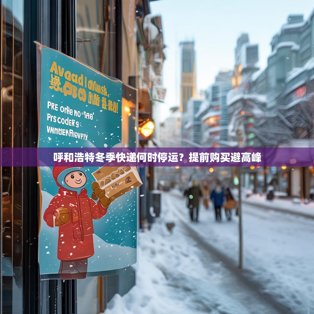 呼和浩特冬季快递何时停运？提前购买避高峰