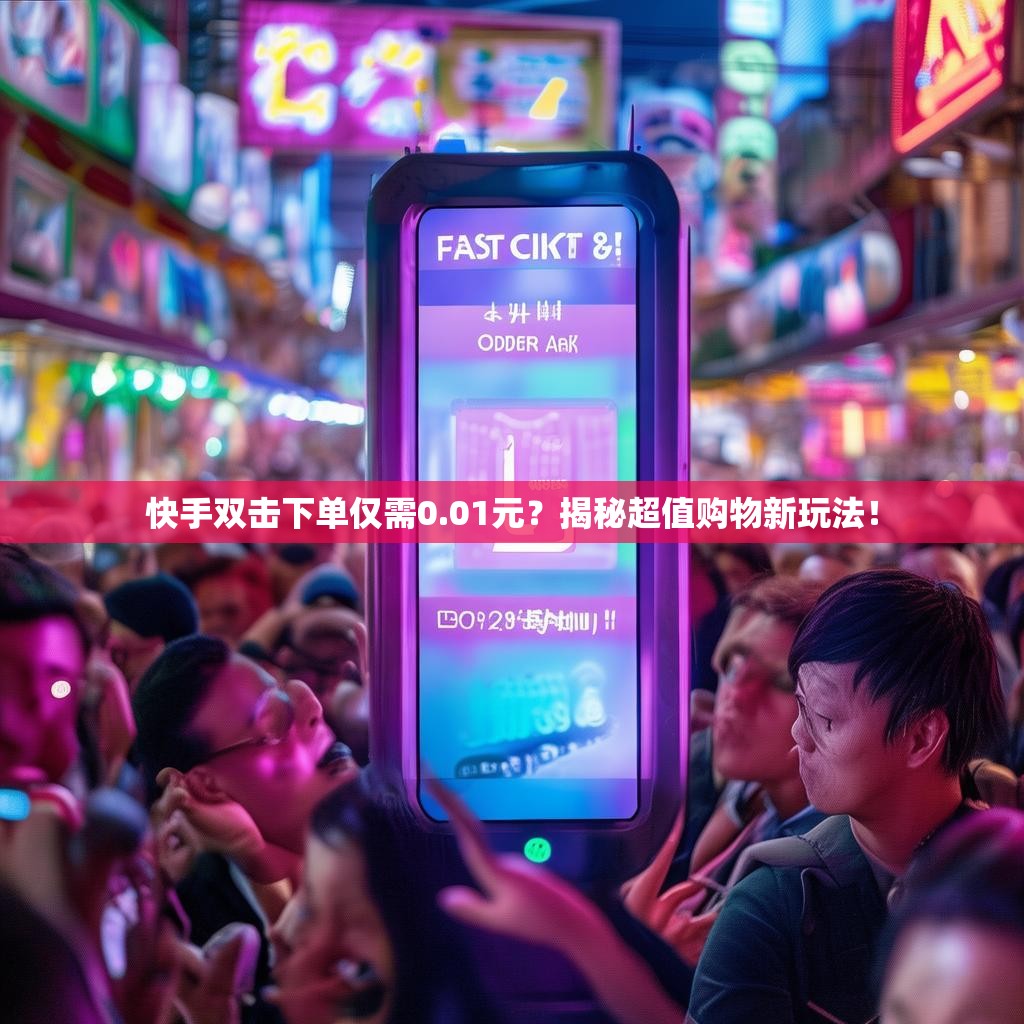 快手双击下单仅需0.01元?揭秘超值购物新玩法!