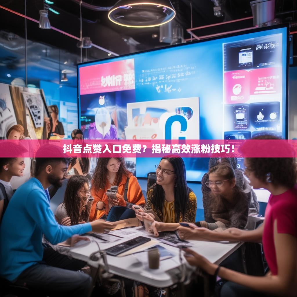 抖音点赞入口免费？揭秘高效涨粉技巧！