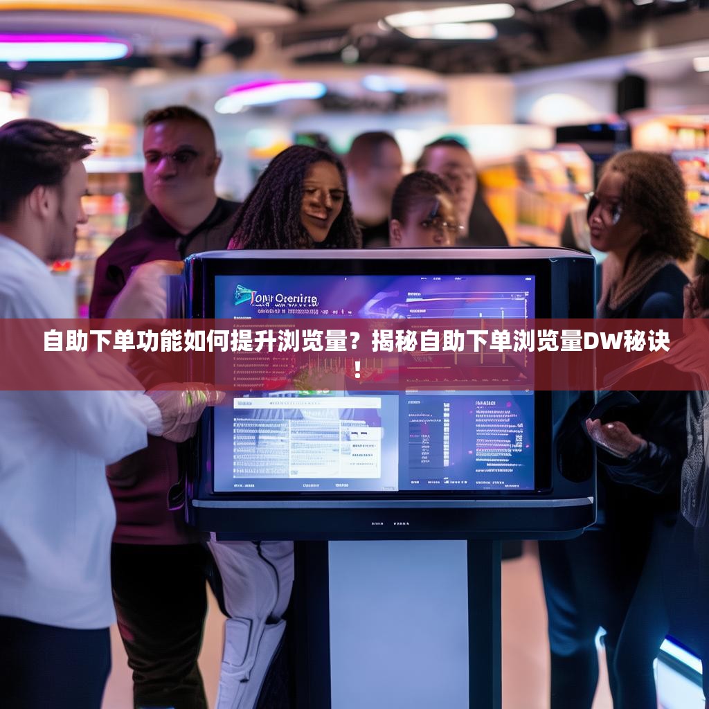自助下单功能如何提升浏览量？揭秘自助下单浏览量DW秘诀！