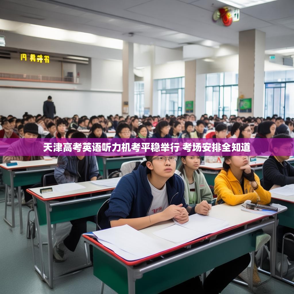 天津高考英语听力机考平稳举行 考场安排全知道