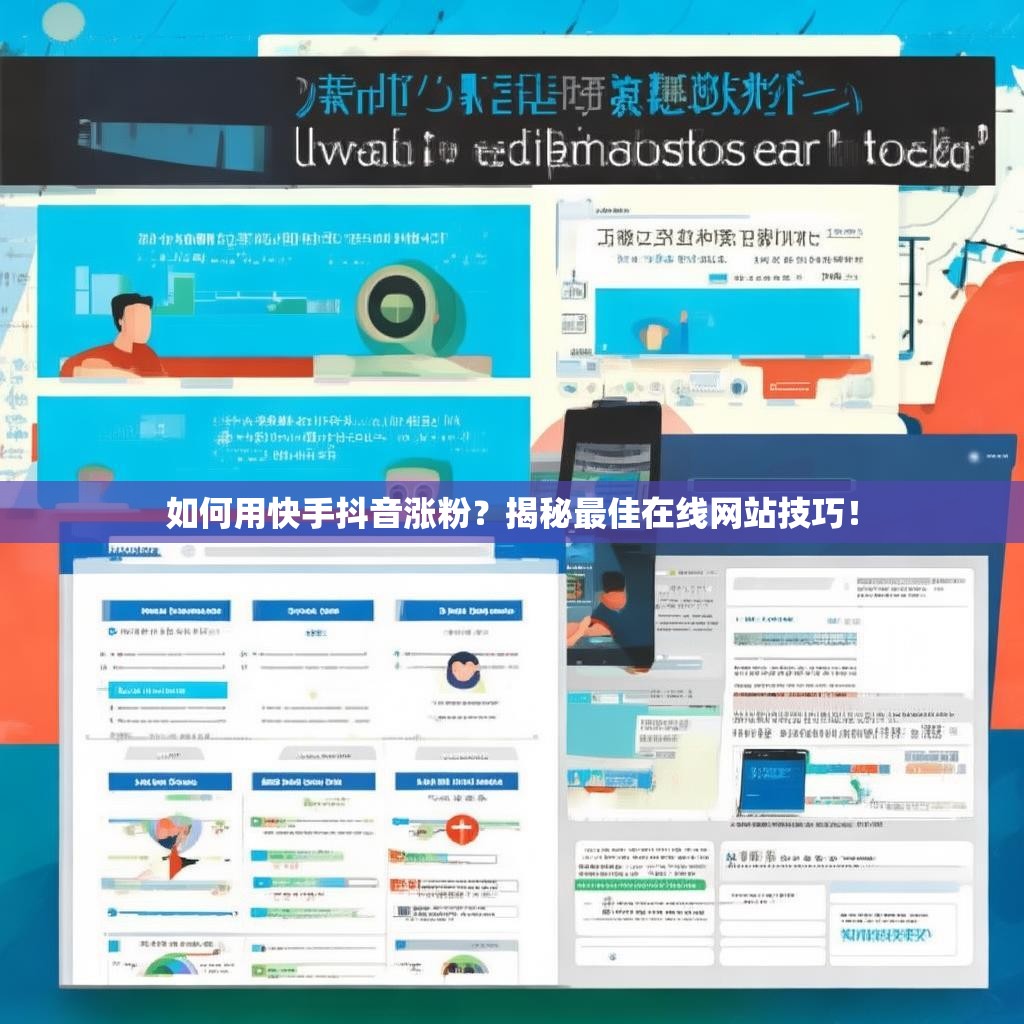 如何用快手抖音涨粉？揭秘最佳在线网站技巧！