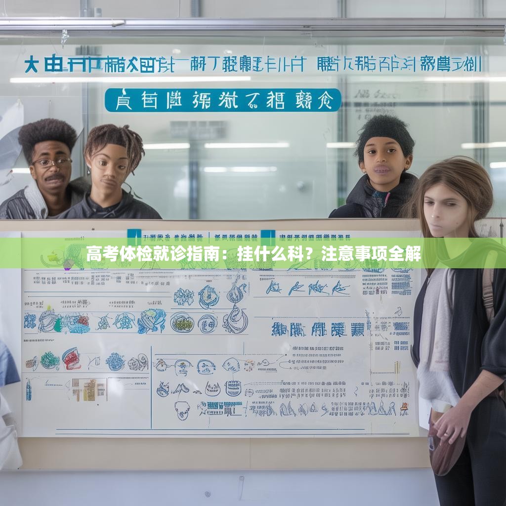 高考体检就诊指南：挂什么科？注意事项全解