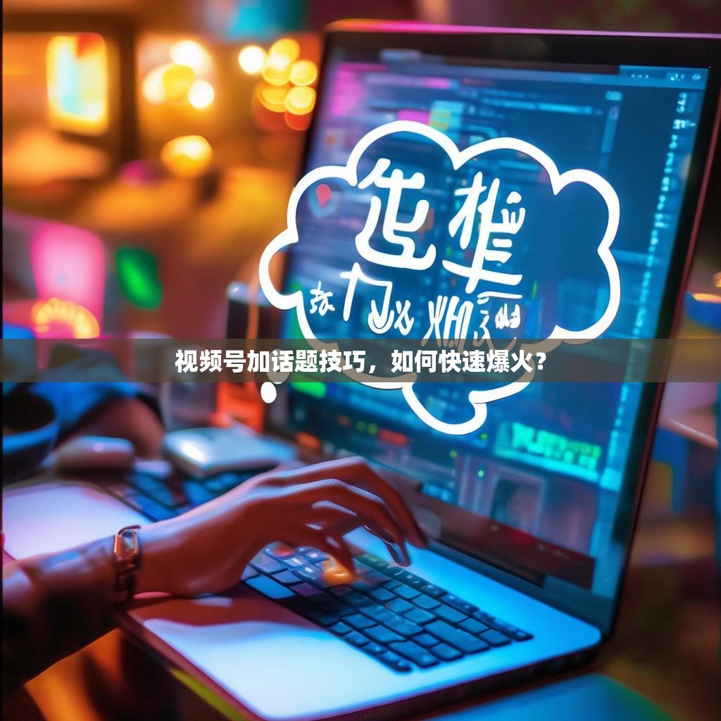 视频号加话题技巧，如何快速爆火？