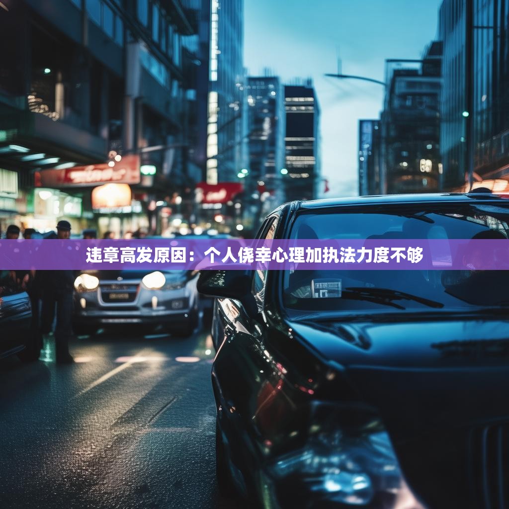 违章高发原因：个人侥幸心理加执法力度不够
