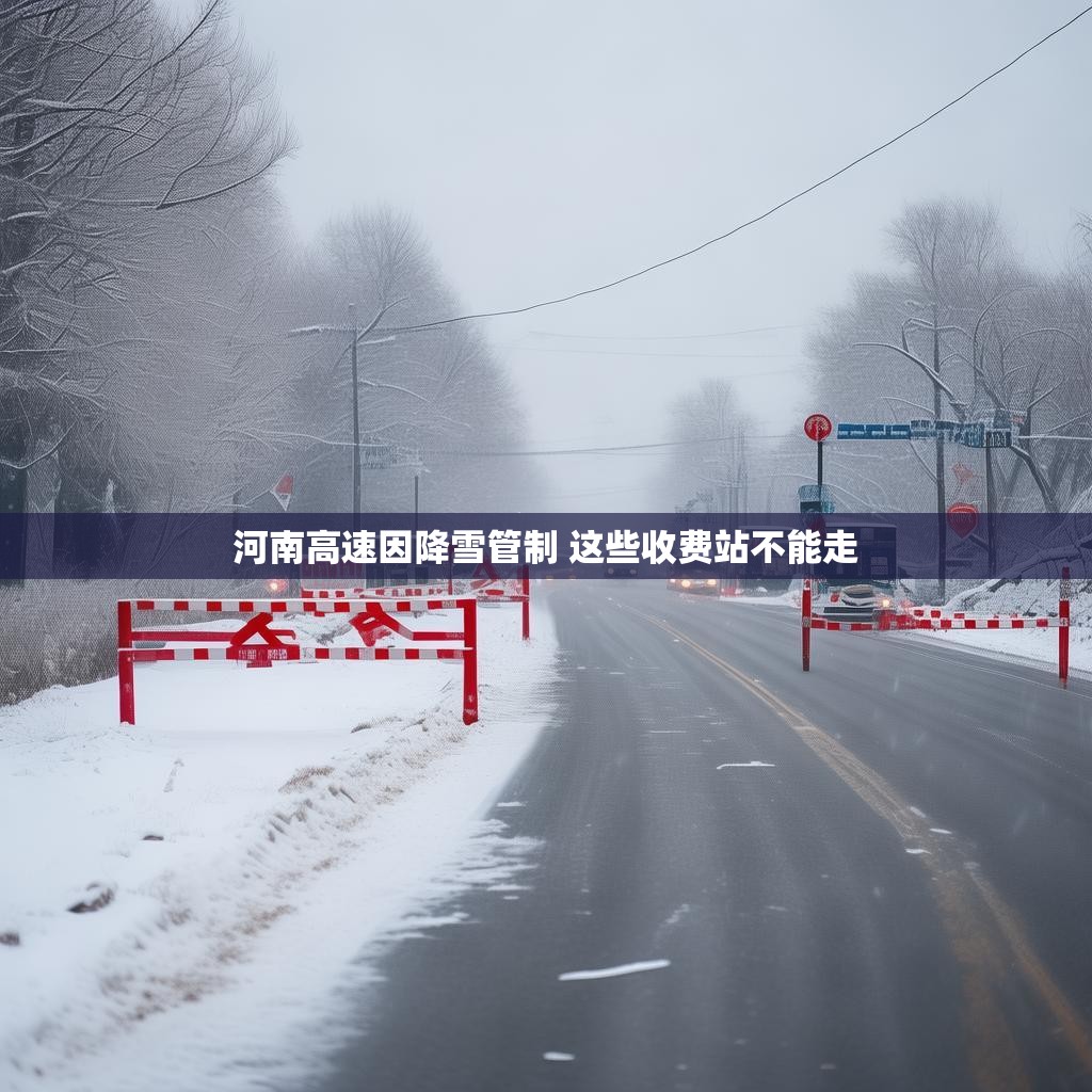 河南高速因降雪管制 这些收费站不能走