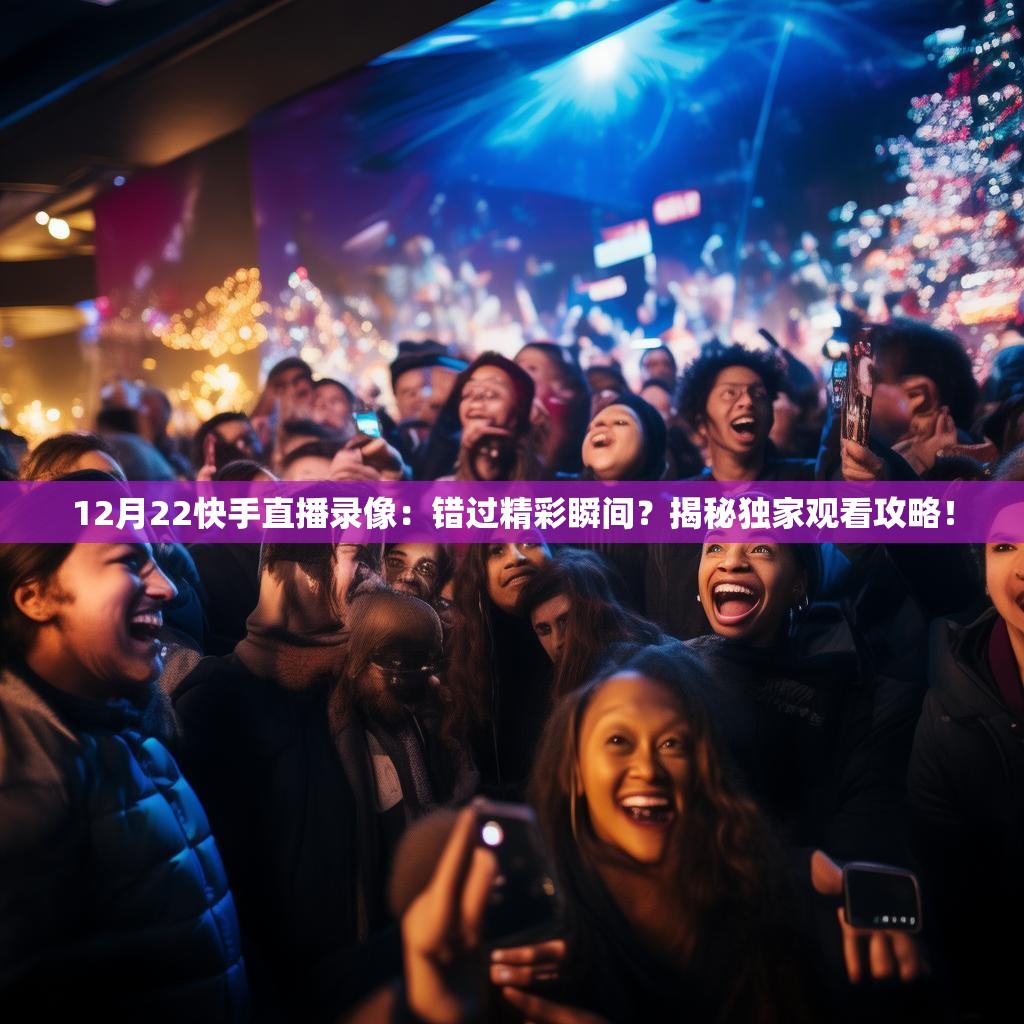 12月22快手直播录像：错过精彩瞬间？揭秘独家观看攻略！