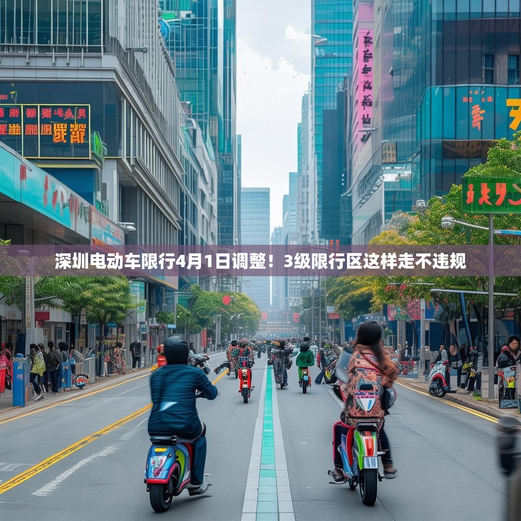 深圳电动车限行4月1日调整！3级限行区这样走不违规