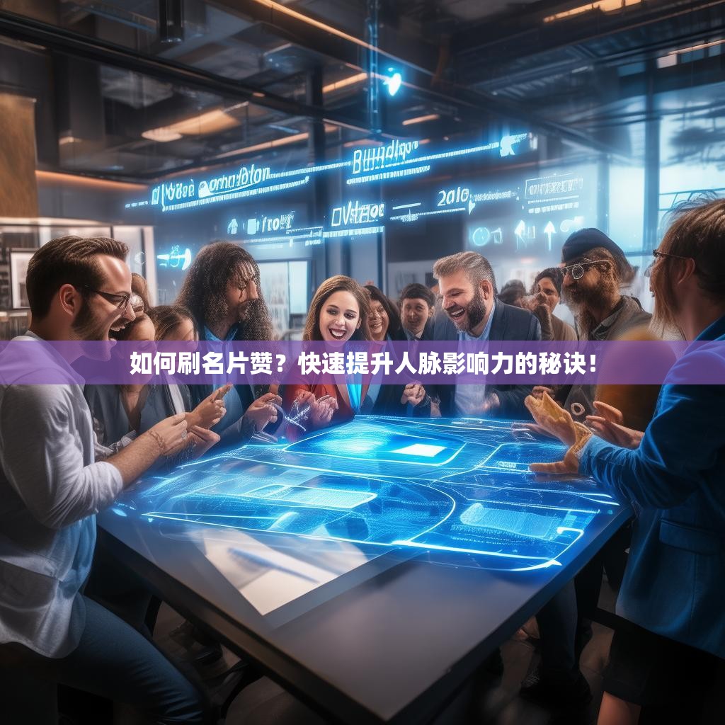 如何刷名片赞？快速提升人脉影响力的秘诀！