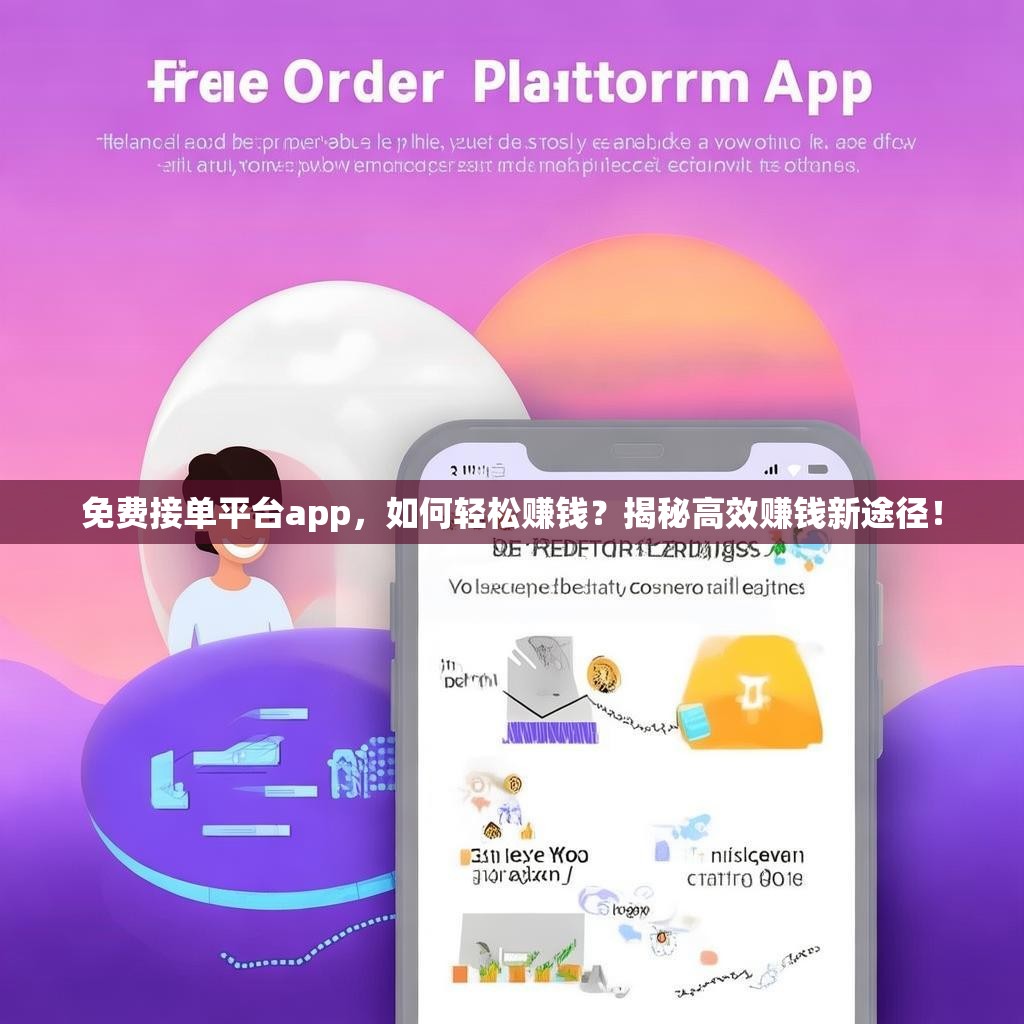 免费接单平台app，如何轻松赚钱？揭秘高效赚钱新途径！