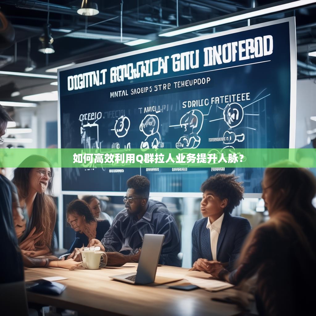 如何高效利用Q群拉人业务提升人脉？