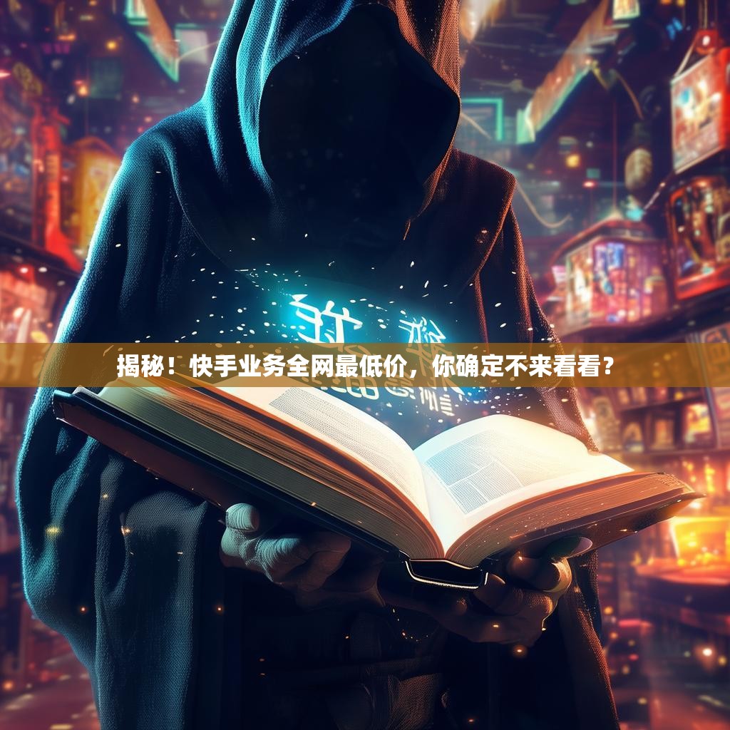 揭秘！快手业务全网最低价，你确定不来看看？