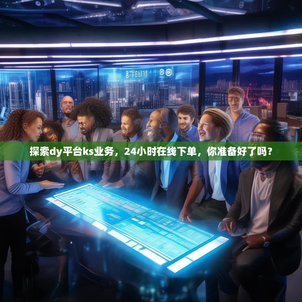 探索dy平台ks业务，24小时在线下单，你准备好了吗？
