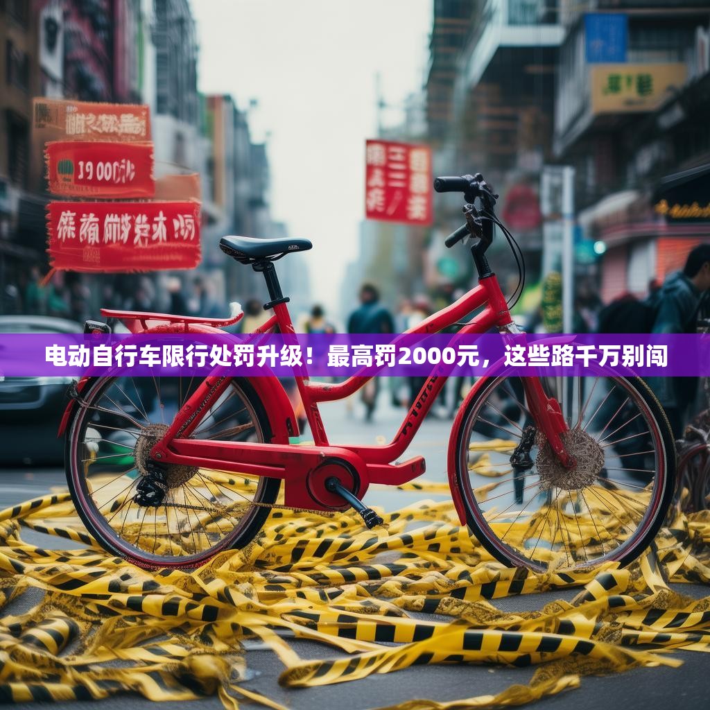 电动自行车限行处罚升级！最高罚2000元，这些路千万别闯