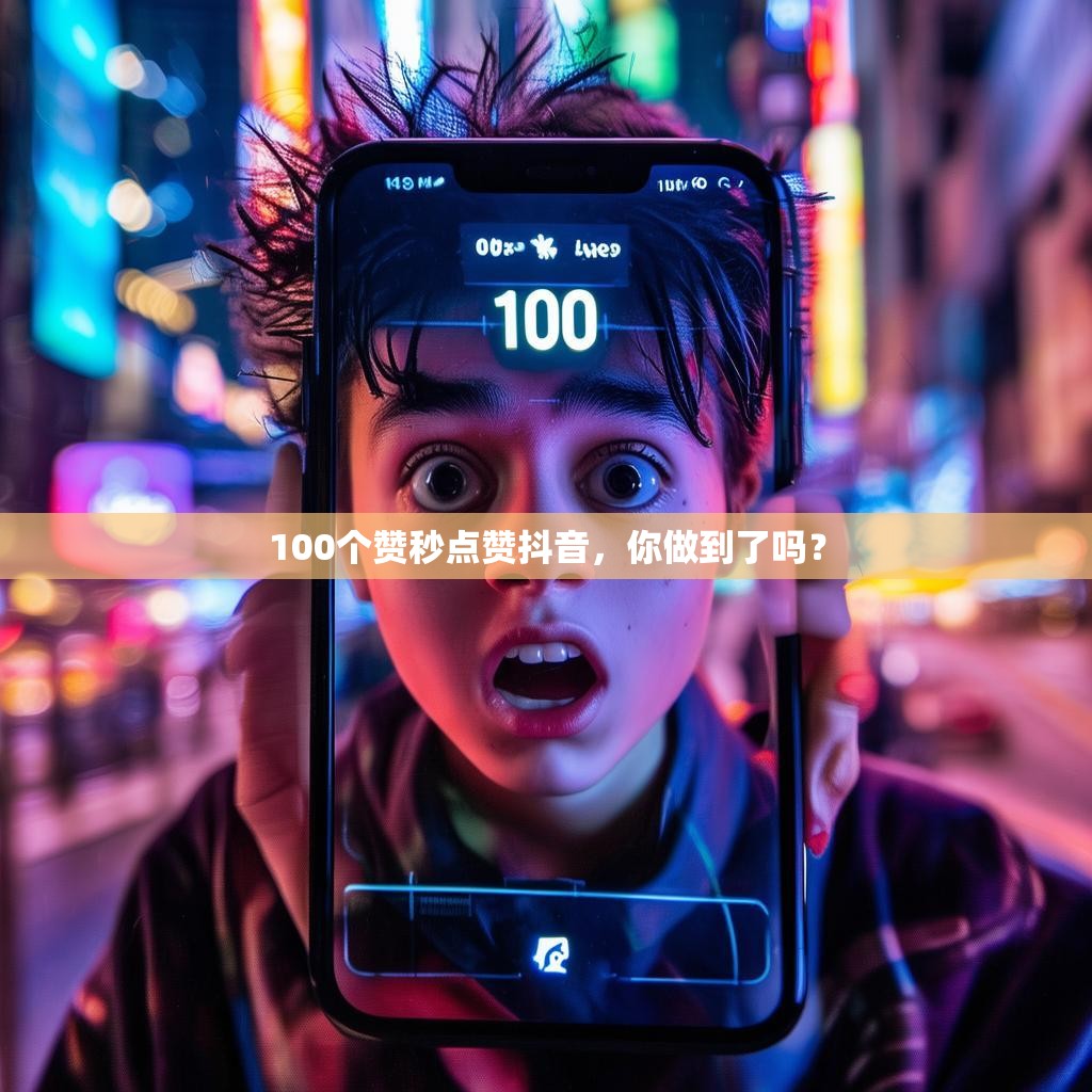 100个赞秒点赞抖音，你做到了吗？