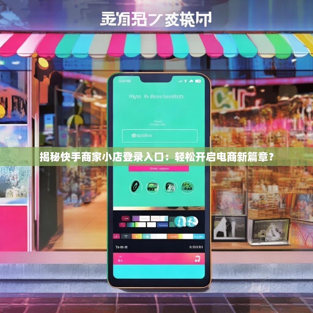 揭秘快手商家小店登录入口：轻松开启电商新篇章？