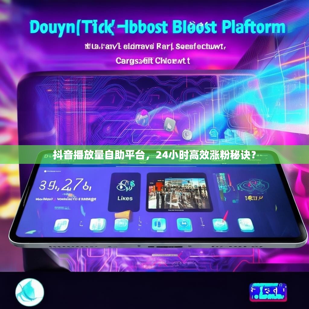 抖音播放量自助平台，24小时高效涨粉秘诀？