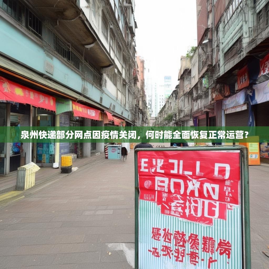泉州快递部分网点因疫情关闭，何时能全面恢复正常运营？