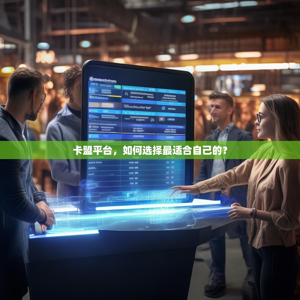 卡盟平台，如何选择最适合自己的？