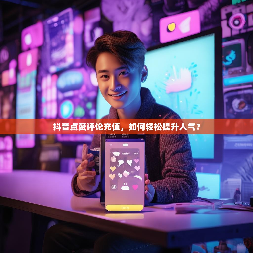 抖音点赞评论充值，如何轻松提升人气？