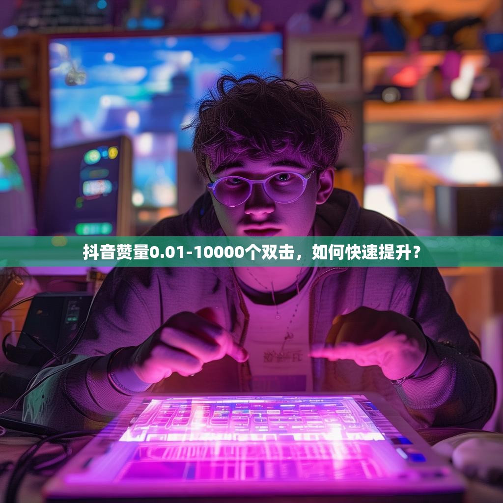 抖音赞量0.01-10000个双击，如何快速提升？