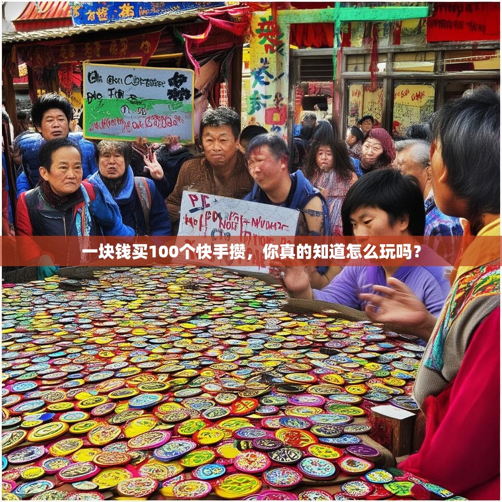 一块钱买100个快手攒，你真的知道怎么玩吗？