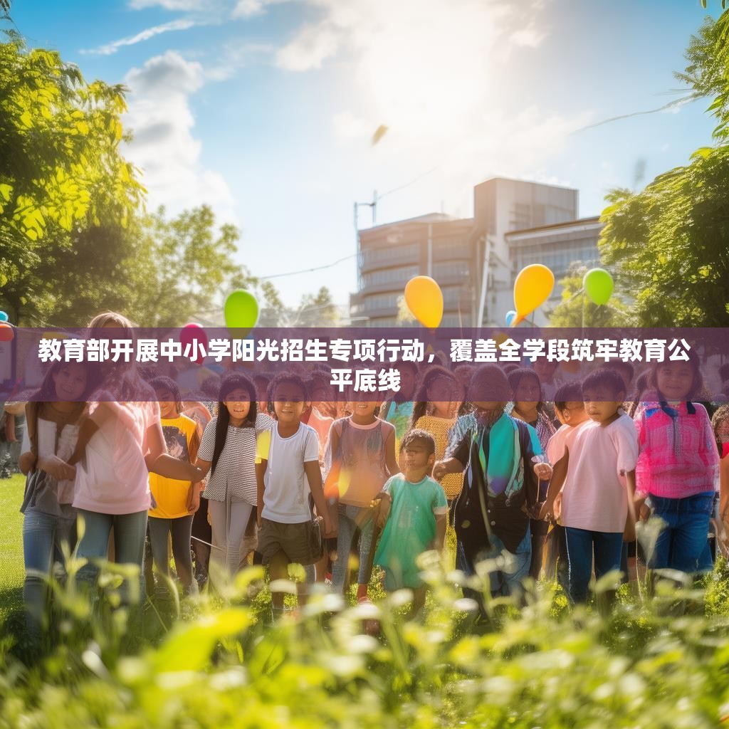 教育部开展中小学阳光招生专项行动，覆盖全学段筑牢教育公平底线