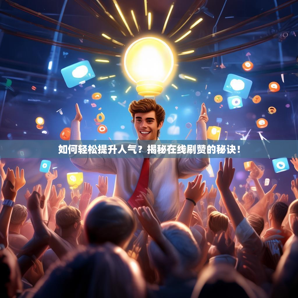 如何轻松提升人气？揭秘在线刷赞的秘诀！