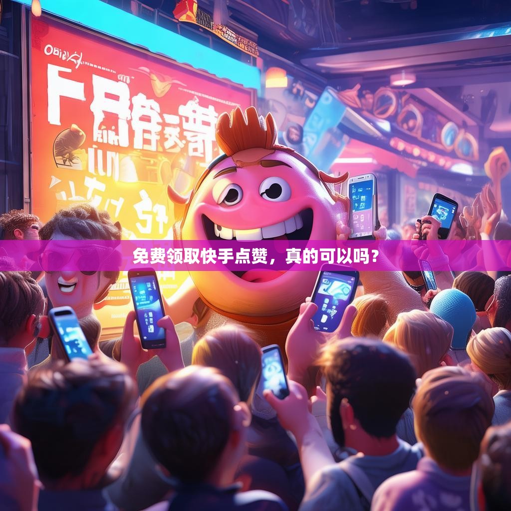 免费领取快手点赞，真的可以吗？