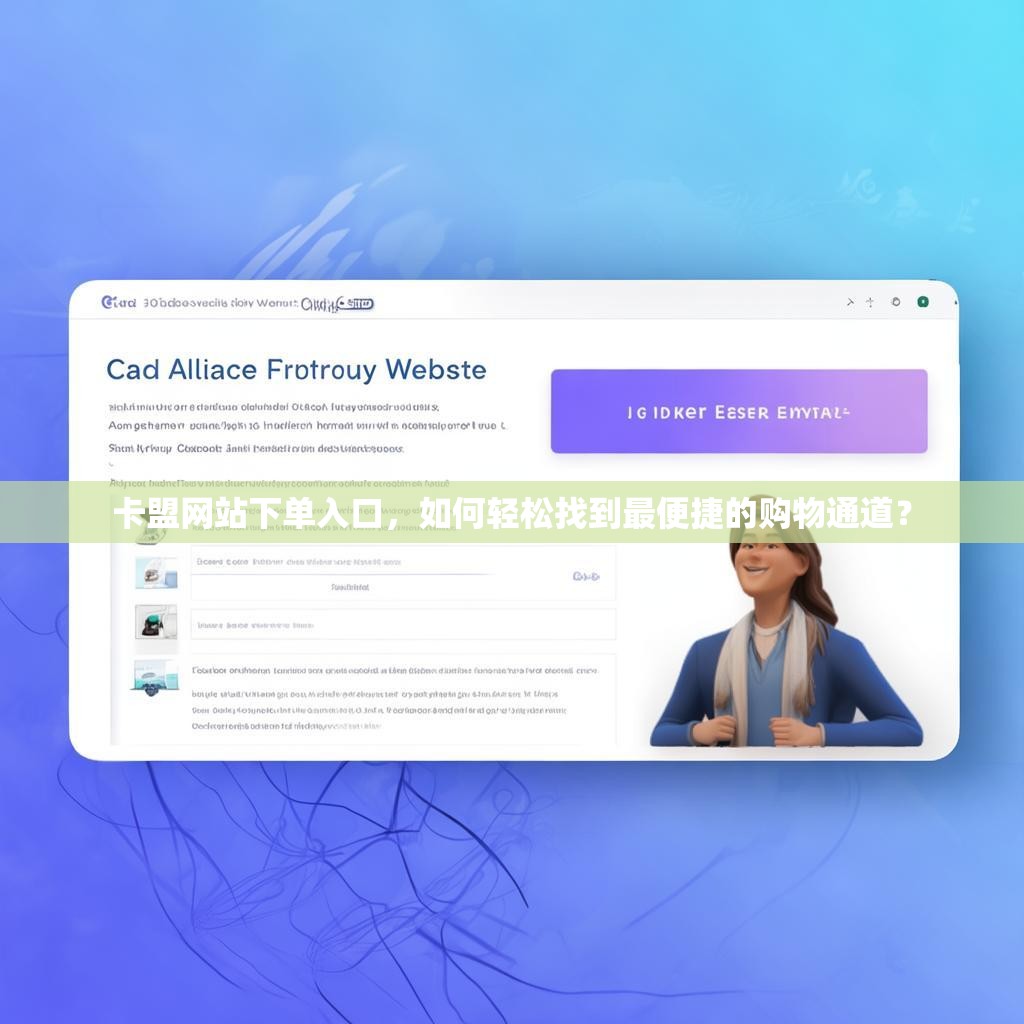 卡盟网站下单入口，如何轻松找到最便捷的购物通道？