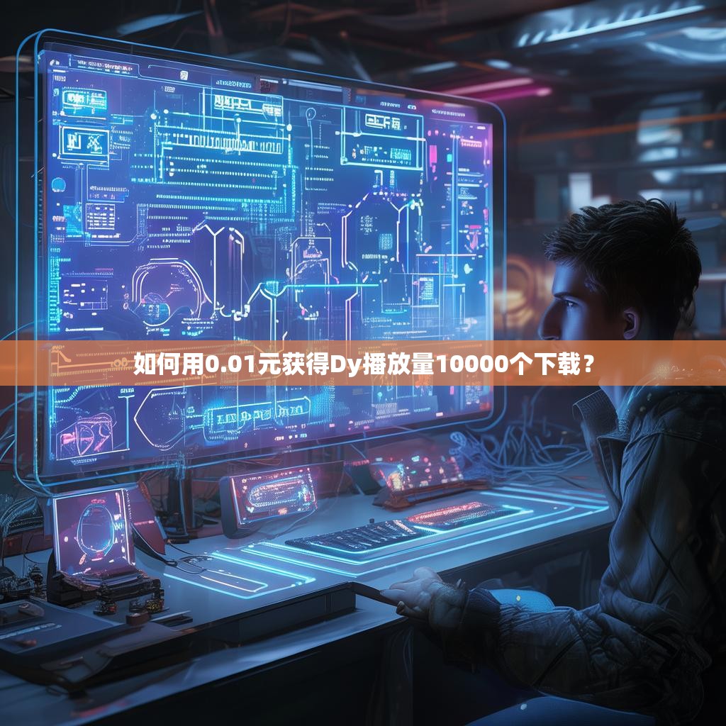 如何用0.01元获得Dy播放量10000个下载？