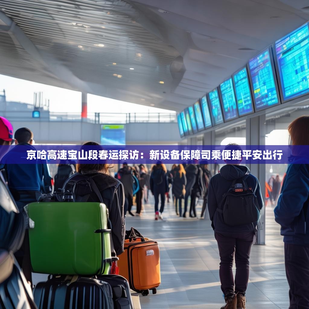 京哈高速宝山段春运探访：新设备保障司乘便捷平安出行