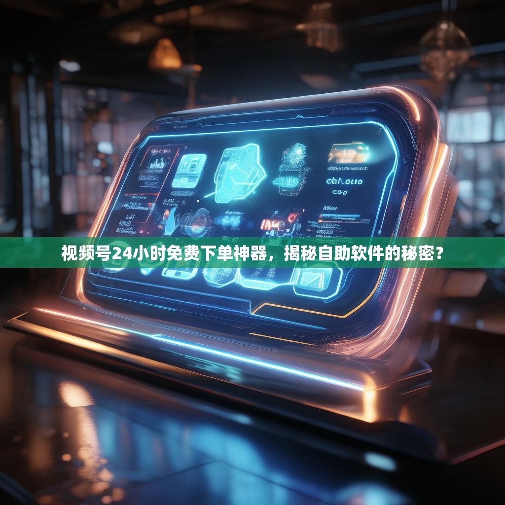 视频号24小时免费下单神器，揭秘自助软件的秘密？